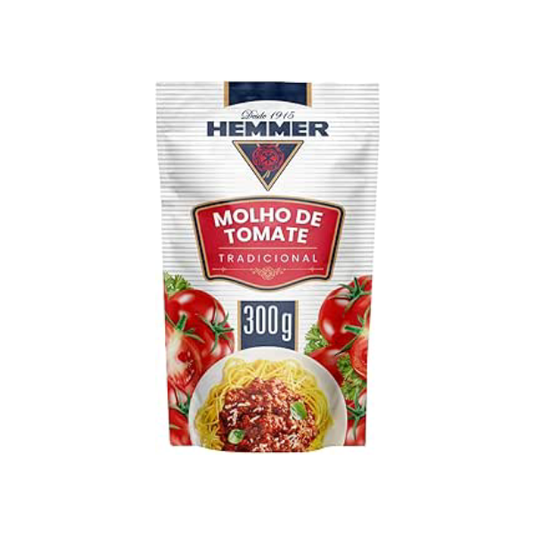 Hemmer Molho De Tomate Tradicional 300G