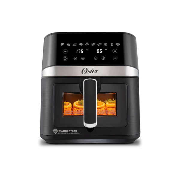 Fritadeira DiamondTech Oster 6L com Visor Transparente - 127V