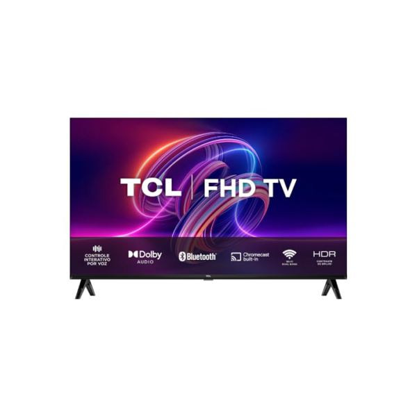 Smart TV TCL 40 Polegadas LED Full HD S5400A Android TV WiFi Bluetooth Google Assistente 40S5400A
