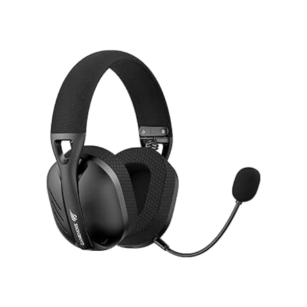 Havit Fone de Ouvido Headset Gamer Fuxi-H3 Black Com Fio e Sem Fio, Wireless 2,4GHz, Bluetooth, Cabo USB-C