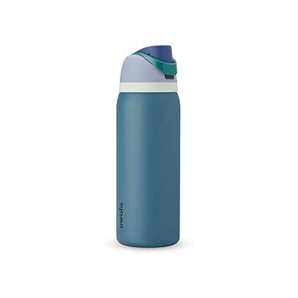 Garrafa térmica Owala FreeSip, com canudo, 1,18 L, Denim
