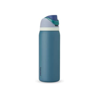 Garrafa térmica Owala FreeSip, com canudo, 1,18 L, Denim
