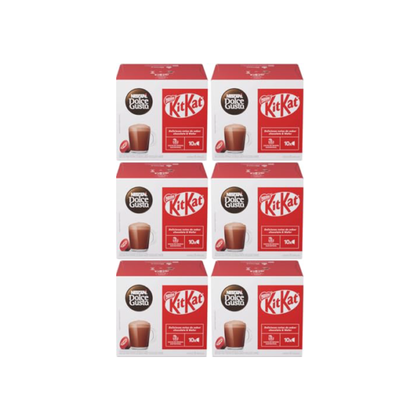 Kit 60 Cápsulas Dolce Gusto Kit Kat