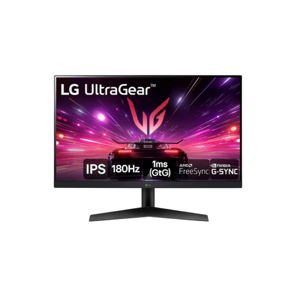 Monitor Gamer LG UltraGear 24” 24GS60F-B IPS Full HD 180Hz 1ms (GtG) NVIDIA® G-SYNC® AMD FreeSync™ HDR10 sRGB 99% HDMI DisplayPort
