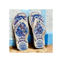 Chinelo Feminino De Dedo Super Leve Estampado Verão Confortável
