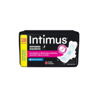 Intimus Absorvente Dia & Noite - 28 Unidades (Embalagem pode variar)
