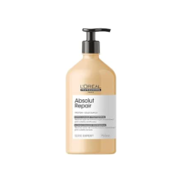 L'Oréal Professionnel Condicionador Absolut Repair, Tratamento Capilar com Proteína, Repara Danos e Promove Brilho, Com Quinoa & Proteínas, Para cabelos secos e danificados, 750ml