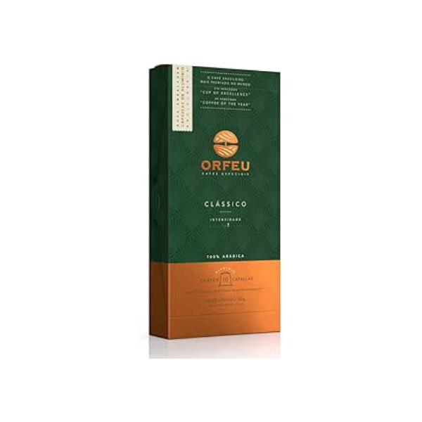 ORFEU Cápsulas De Café Clássico Orfeu Compatível Com Nespresso Contém 10 Cápsulas