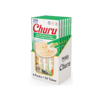 Churu Display Para Gato Sabor Atum Com Frango 24 Tubos de 14g