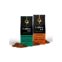 Kit Café Especial Torrado e Moido Coffee Mais - 2 unidades (Classico + Cerrado Mineiro)