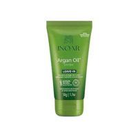 Inoar, Leave-in Argan Oil – Hidratação, Brilho e Ação Antifrizz com Óleo de Argan para Todos os Tipos de Cabelo - 50g