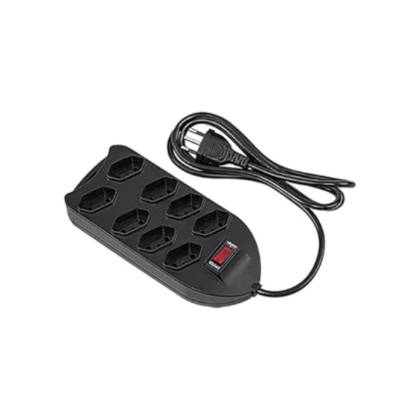 Filtro de Linha com 8 Tomadas EPE 1008+ Preto Intelbras