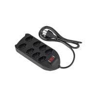 Filtro de Linha com 8 Tomadas EPE 1008+ Preto Intelbras