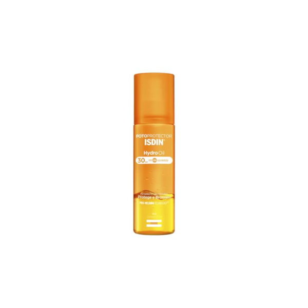 ISDIN Protetor Solar Corporal e Bronzeador HydroOil FPS 30 - 200ml