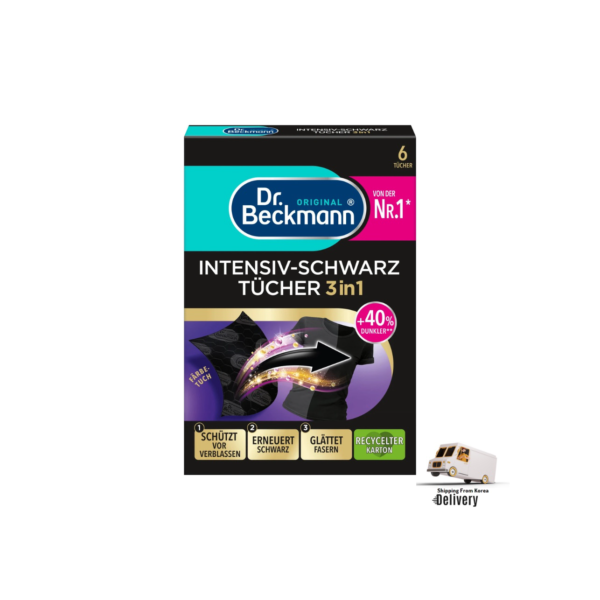 Dr Beckmann Panos Pretos Intensivos Para Fibras Pretas E Lisas Intensas 6 Folhas