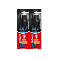 Colgate Escova De Dente Slim Soft Black 6 Unid Modelo: 61031393 Cor: Preto