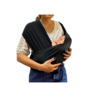 Carregador Canguru De Vestir Best Sling Bebe Rescem Nascido Wrap Montado Respiravel Passeio Viagem