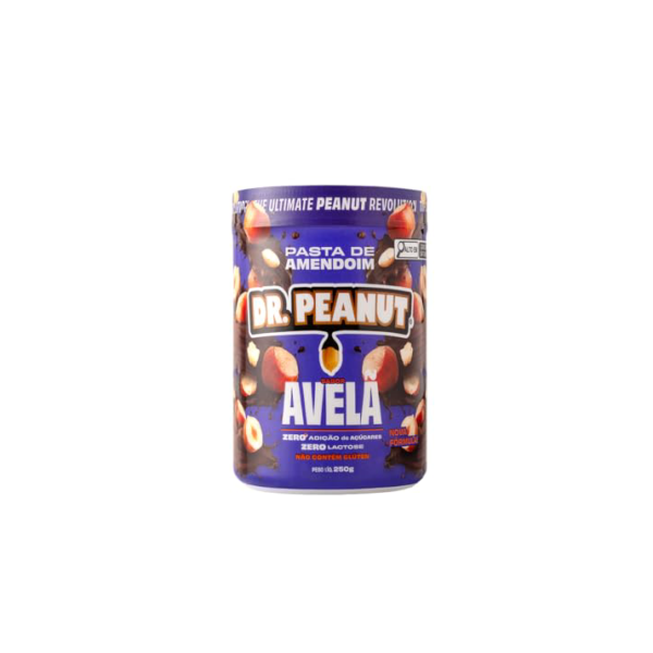 Dr. Peanut Pasta De Amendoim Avelã 250g - Com Whey Protein