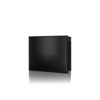 Gshield Carteira Masculina RFID em Couro Legítimo 100% Animal Ultra Slim, Preta