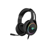 Fone Headset Gamer / Fone de ouvido p/ Jogos-  Havit Gamenote H2232d RGB Preto