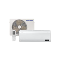 Ar-condicionado Split Inverter Samsung WindFree Pro Energy Sem Vento 9.000 BTUs Frio AR09CVFAAWKNAZ 220V