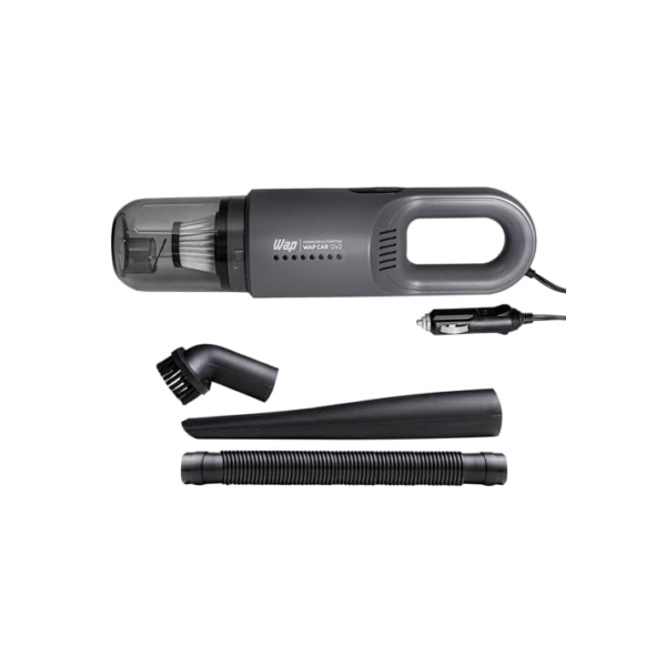 WAP Aspirador de Pó Automotivo CAR 12V2, Portátil, 420ml, com Recipiente Removível e Filtro Lavável, 180W 12VDC