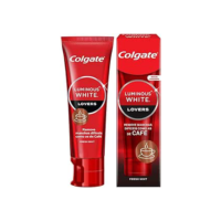 Colgate Creme Dental Clareador Luminous White Lovers Manchas de Café 70g