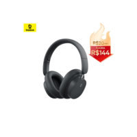 Fone De Ouvido Sem Fio Baseus Bowie D05 Bluetooth 5.3 HIFI Nível 40mm Dobrável Sobre A Orelha 70H Tempo
