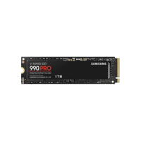 SSD Samsung 990 PRO 1TB NVMe M.2 2280 (Leitura até 7450MB/s e Gravação até 6900MB/s)