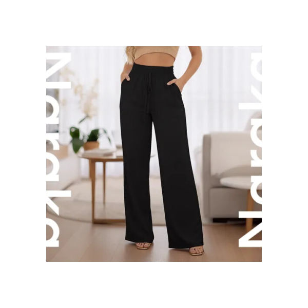 Calça Feminina Pantalona Duna Cintura Alta