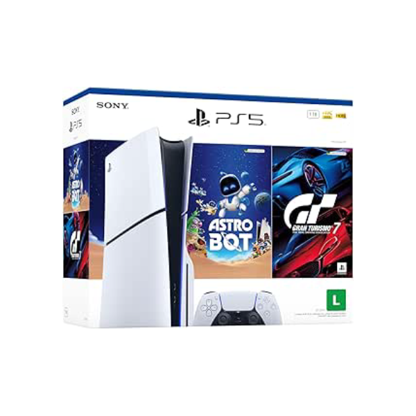 PlayStation®5 Slim Disk - Pacote ASTRO BOT e Gran Turismo 7