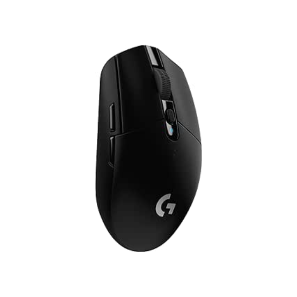 Mouse Gamer Sem Fio Logitech G305 LIGHTSPEED com 6 Botões Programáveis e Até 12.000 DPI - Preto