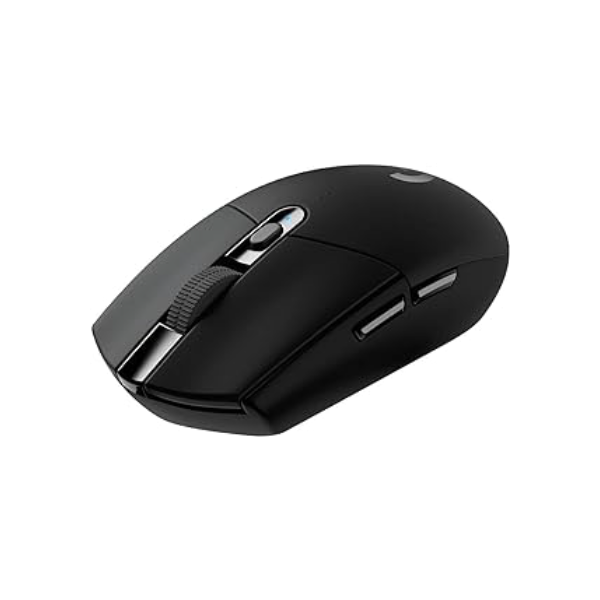 Mouse Gamer Sem Fio Logitech G305 LIGHTSPEED com 6 Botões Programáveis e Até 12.000 DPI - Preto