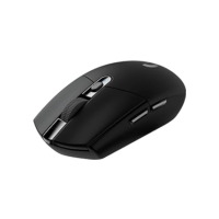 Mouse Gamer Sem Fio Logitech G305 LIGHTSPEED com 6 Botões Programáveis e Até 12.000 DPI - Preto