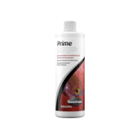 Seachem Prime - utilizado para o tratamento do aquário, auxiliando na desintoxicação completa dos metais pesados e tóxicos encontrados na água da torneira - 500ml