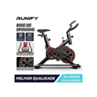 Bicicleta Spinning Ergométrica Para Exercícios Com Monitor Profissional Sport Suporta até 120kg