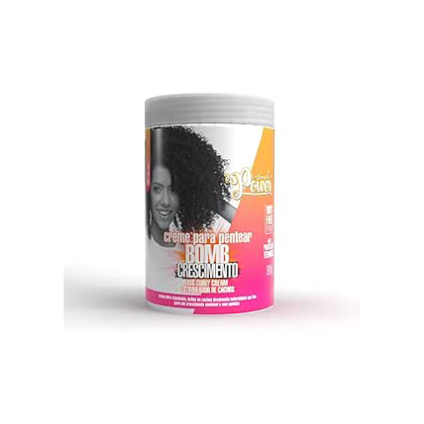 Soul Power Creme Para Pentear Bomb Crescimento Big Curly Cream - 800G