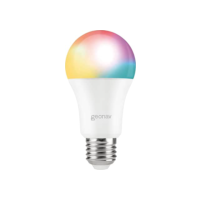 Hi by Geonav Lâmpada Inteligente Led 9W, Wi-Fi, E27, Branco Frio/Quente/RGBW 16 milhões de cores, Dimerizável, Controle no Aplicativo, 810 Lúmens, Bivolt, Compatível com Alexa e Google Assistente