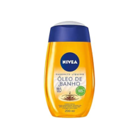 NIVEA Sabonete Líquido Óleo de Banho 200ml - Com 55% de óleos naturais, produz espuma cremosa e proporciona hidratação intensa, maciez e cuidado único com a pele