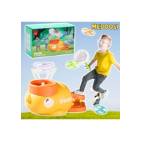 MEDOOSI- Brinquedos infantis Patinho Fun Footstep Ejection Frisbee Adequado para a interação entre pais e filhos