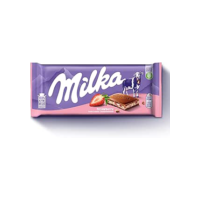 Milka Strawberry Morango 100g