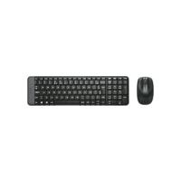 Combo Teclado e Mouse sem fio Logitech MK220 com Design Compacto, Conexão USB, Pilhas Inclusas e Layout ABNT2