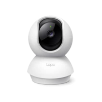 TP-Link Tapo C200, Camera de Segurança Wi-Fi 360º, 1080p Full HD, Visão Noturna, Audio de duas vias, Detecção de Movimentos, Trabalha com Alexa, 512G de Armazenamento Local, Armazenamento na Nuvem