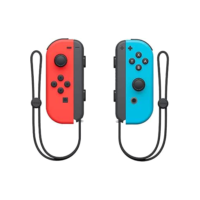 Nintendo, Controle Nintendo Switch, Joy-Con, Esquerdo e Direito, Versátil, Azul Neon e Vermelho Neon