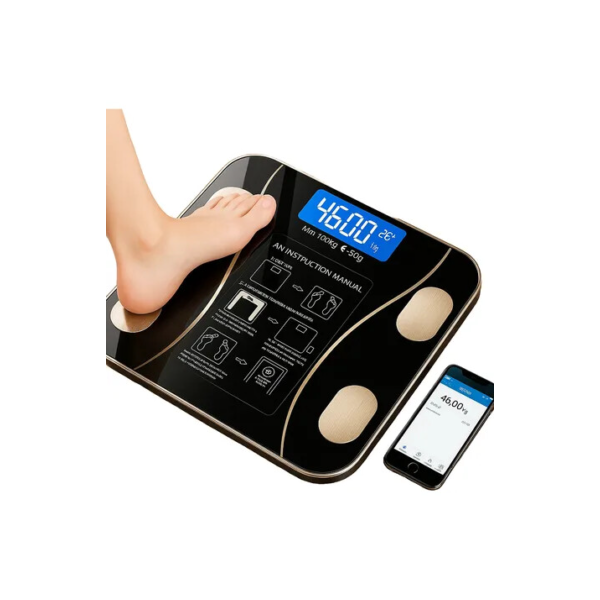 Balança Digital Biopedância Bluetooth 180kg App Gratuito