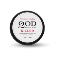 Pomada Capilar Killer, QOD Barber Shop, Brilho, 70g