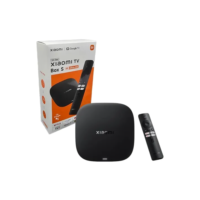 Mi Tv Box S Xiaomi Terceira Geração 4k Ultra Hd Bi Volt Cor Preto Tipo de controle remoto De voz