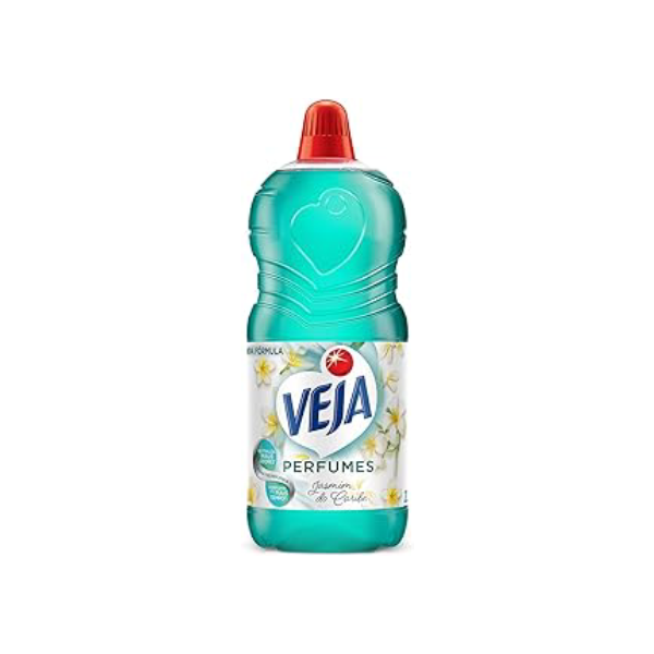 Veja Limpador Perfumado Jasmin Do Caribe - 2L Azul