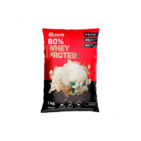 Whey Concentrado 80% Whey Protein - Growth Supplements Sabor Baunilha