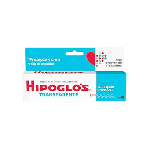 HIPOGLÓS® Transparente Creme Preventivo De Assaduras, 30g